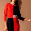 Roman Black Colour Block Knitted Dress 2 Roman Black Colour Block Knitted Dress -Roman Sales Shop unnamed file 4452