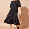 Roman Black Ditsy Floral Tiered Midi Dress 1 Roman Black Ditsy Floral Tiered Midi Dress -Roman Sales Shop unnamed file 4522