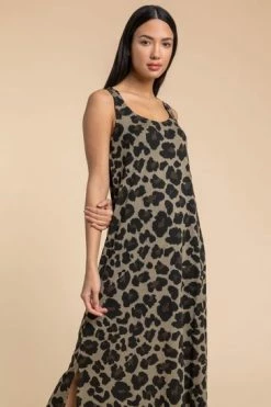 Roman Green Animal Print Hanky Hem Maxi Dress 11 Roman Green Animal Print Hanky Hem Maxi Dress -Roman Sales Shop unnamed file 4641