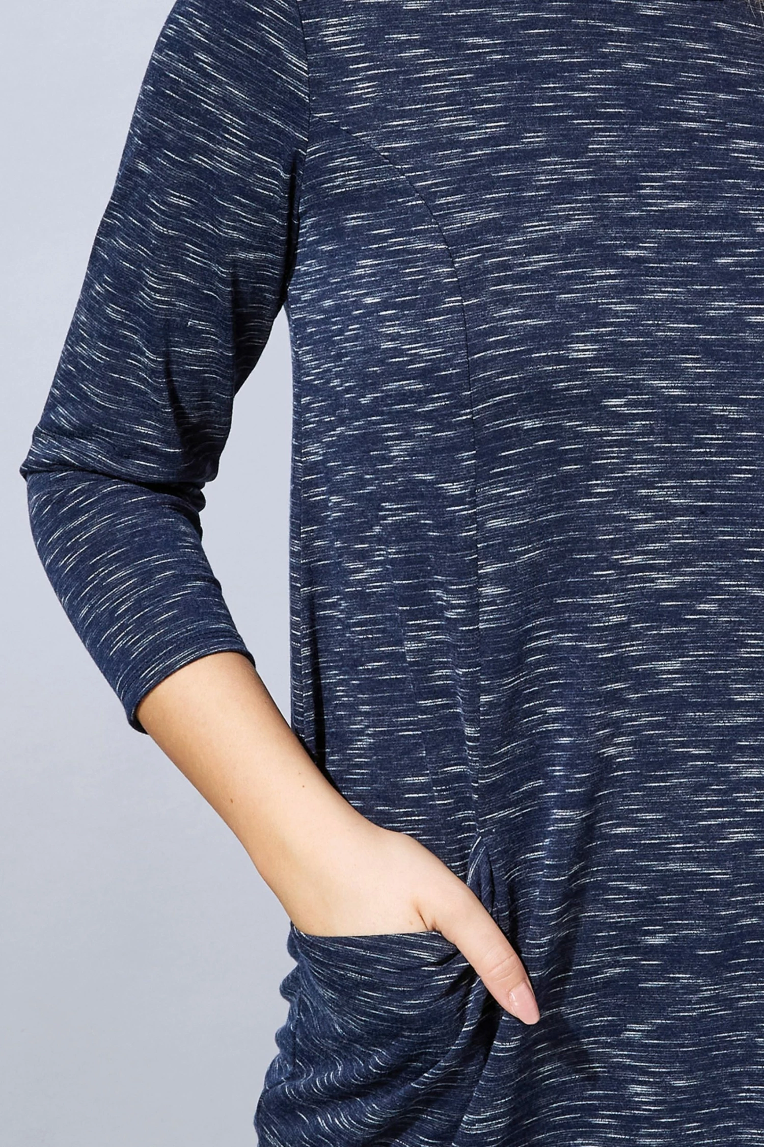 Roman Navy Pocket Tunic Dress 6 Roman Navy Pocket Tunic Dress - Image 4