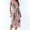 Roman Pink Animal Print Mesh Fit And Flare Midi Dress 2 Roman Pink Animal Print Mesh Fit And Flare Midi Dress -Roman Sales Shop unnamed file 4954