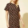 Roman Black Floral Print Frill Hem Dress 2 Roman Black Floral Print Frill Hem Dress -Roman Sales Shop unnamed file 4987