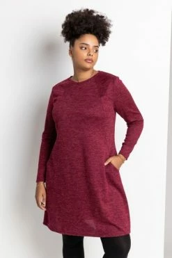 Roman Red Curve Raglan Sleeve Slouch Dress 11 Roman Red Curve Raglan Sleeve Slouch Dress -Roman Sales Shop unnamed file 5029