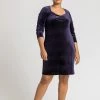 Roman Blue Curve Sweetheart Neck Velvet Dress 2 Roman Blue Curve Sweetheart Neck Velvet Dress -Roman Sales Shop unnamed file 5066