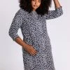 Roman Grey Curve Animal Print Shift Dress 2 Roman Grey Curve Animal Print Shift Dress -Roman Sales Shop unnamed file 5108
