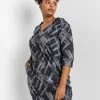 Roman Grey Curve Abstract Cross Print Dress 1 Roman Grey Curve Abstract Cross Print Dress -Roman Sales Shop unnamed file 5219