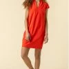 Roman Orange V Neck Cocoon Dress 2 Roman Orange V Neck Cocoon Dress -Roman Sales Shop unnamed file 5246