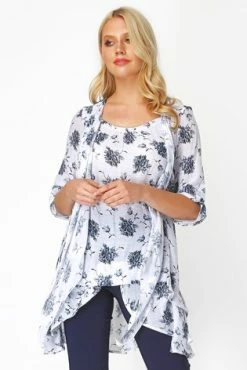 Roman Blue Crinkle Print Tunic 11 Roman Blue Crinkle Print Tunic -Roman Sales Shop unnamed file 5274