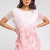 Roman Pink Floral Sequin Mesh Overlay Print Top 2 Roman Pink Floral Sequin Mesh Overlay Print Top -Roman Sales Shop unnamed file 5395