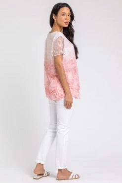Roman Pink Floral Sequin Mesh Overlay Print Top 10 Roman Pink Floral Sequin Mesh Overlay Print Top -Roman Sales Shop unnamed file 5397
