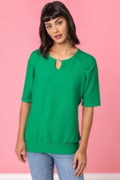 Roman Green Keyhole Neck Textured Top 13 Roman Green Keyhole Neck Textured Top -Roman Sales Shop unnamed file 5805
