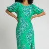 Roman Green Petite Floral Print Empire Midi Dress 1 Roman Green Petite Floral Print Empire Midi Dress -Roman Sales Shop unnamed file 589