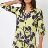 Roman Green Linear Floral Button Through Tunic Blouse 1 Roman Green Linear Floral Button Through Tunic Blouse -Roman Sales Shop unnamed file 5932