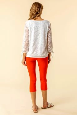 Roman Cream Overlay Burnout Print Top 8 Roman Cream Overlay Burnout Print Top -Roman Sales Shop unnamed file 5989