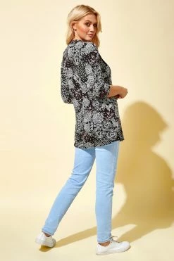 Roman Pink Ditsy Floral Pintuck Shirt 9 Roman Pink Ditsy Floral Pintuck Shirt -Roman Sales Shop unnamed file 6044