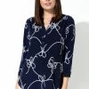 Roman Blue Rope Print Button Detail Top 1 Roman Blue Rope Print Button Detail Top -Roman Sales Shop unnamed file 6091