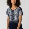 Roman Blue Snake Print Ombre Top 2 Roman Blue Snake Print Ombre Top -Roman Sales Shop unnamed file 6316