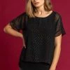 Roman Black Foil Textured Spot Overlay Top 1 Roman Black Foil Textured Spot Overlay Top -Roman Sales Shop unnamed file 6349