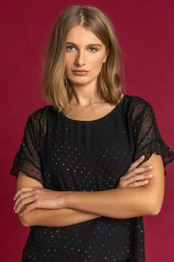 Roman Black Foil Textured Spot Overlay Top 10 Roman Black Foil Textured Spot Overlay Top -Roman Sales Shop unnamed file 6352