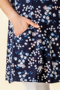 Roman Navy Plain Pocket Swing Top 11 Roman Navy Plain Pocket Swing Top -Roman Sales Shop unnamed file 6409