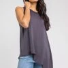 Roman Grey Embellished Neck Asymmetric Hem Top 1 Roman Grey Embellished Neck Asymmetric Hem Top -Roman Sales Shop unnamed file 6470