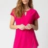 Roman Pink Asymmetric Keyhole Neck Top 1 Roman Pink Asymmetric Keyhole Neck Top -Roman Sales Shop unnamed file 6615