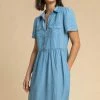Roman Blue Denim Buttoned Shirt Dress 1 Roman Blue Denim Buttoned Shirt Dress -Roman Sales Shop unnamed file 665