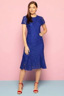Roman Blue Flute Hem Lace Midi Dress 11 Roman Blue Flute Hem Lace Midi Dress -Roman Sales Shop unnamed file 675