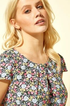 Roman Purple Ditsy Floral Cap Sleeve Top 12 Roman Purple Ditsy Floral Cap Sleeve Top -Roman Sales Shop unnamed file 6790
