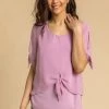 Roman Purple Chiffon Layered Tie Front Top 2 Roman Purple Chiffon Layered Tie Front Top -Roman Sales Shop unnamed file 6799