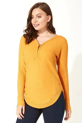 Roman Black Originals Zip Front Textured Top 9 Roman Black Originals Zip Front Textured Top - Image 7