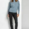 Roman Blue Button Detail Turtle Neck Top -Roman Sales Shop unnamed file 7088