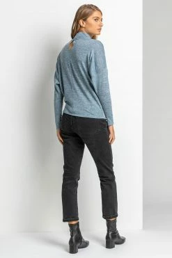 Roman Blue Button Detail Turtle Neck Top 8 Roman Blue Button Detail Turtle Neck Top -Roman Sales Shop unnamed file 7089