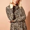 Roman Brown Animal Print Cowl Neck Top 2 Roman Brown Animal Print Cowl Neck Top -Roman Sales Shop unnamed file 7217