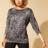 Roman Grey Originals Bubble Hem Animal Print Top 1 Roman Grey Originals Bubble Hem Animal Print Top -Roman Sales Shop unnamed file 7346