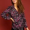 Roman Purple Ditsy Floral Tie Neck Blouse 2 Roman Purple Ditsy Floral Tie Neck Blouse -Roman Sales Shop unnamed file 7605