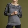 Roman Grey Shadow Floral Border Print Top 2 Roman Grey Shadow Floral Border Print Top -Roman Sales Shop unnamed file 7705