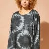 Roman Grey Tie Dye Print Top -Roman Sales Shop unnamed file 7725