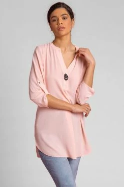 Roman Dark Pink Longline Button Detail Tunic Top 17 Roman Dark Pink Longline Button Detail Tunic Top -Roman Sales Shop unnamed file 7831