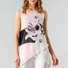 Roman Pink Floral Print Asymmetric Tunic Top 2 Roman Pink Floral Print Asymmetric Tunic Top -Roman Sales Shop unnamed file 7858