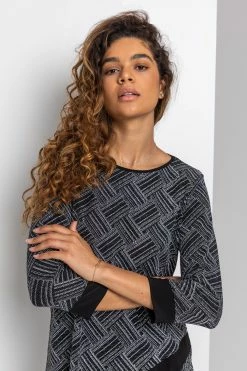 Roman Silver Shimmer Geo Print Asymmetrical Top 12 Roman Silver Shimmer Geo Print Asymmetrical Top -Roman Sales Shop unnamed file 7944