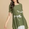 Roman Green Dragonfly Print Asymmetric Tunic Top 1 Roman Green Dragonfly Print Asymmetric Tunic Top -Roman Sales Shop unnamed file 8022