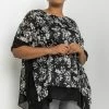 Roman Black Curve Floral Shimmer Overlay Top 1 Roman Black Curve Floral Shimmer Overlay Top -Roman Sales Shop unnamed file 8089