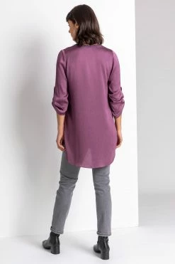 Roman Purple Diamante Embellished Tunic Top -Roman Sales Shop unnamed file 8096