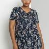 Roman Blue Curve Ditsy Floral Hanky Hem Top 2 Roman Blue Curve Ditsy Floral Hanky Hem Top -Roman Sales Shop unnamed file 8124