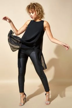 Roman Black Longline Overlay Tunic Top 9 Roman Black Longline Overlay Tunic Top -Roman Sales Shop unnamed file 8187