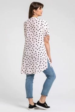 Roman Black Curve Spot Print Tunic Top 10 Roman Black Curve Spot Print Tunic Top -Roman Sales Shop unnamed file 8202