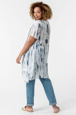 Roman Multi Curve Abstract Print Crinkle Tunic Top 8 Roman Multi Curve Abstract Print Crinkle Tunic Top -Roman Sales Shop unnamed file 8212