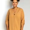 Roman Yellow Curve Notch Neck Tunic Top 1 Roman Yellow Curve Notch Neck Tunic Top -Roman Sales Shop unnamed file 8319