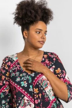 Roman Red Curve Tile Print Tunic Top 10 Roman Red Curve Tile Print Tunic Top -Roman Sales Shop unnamed file 8333